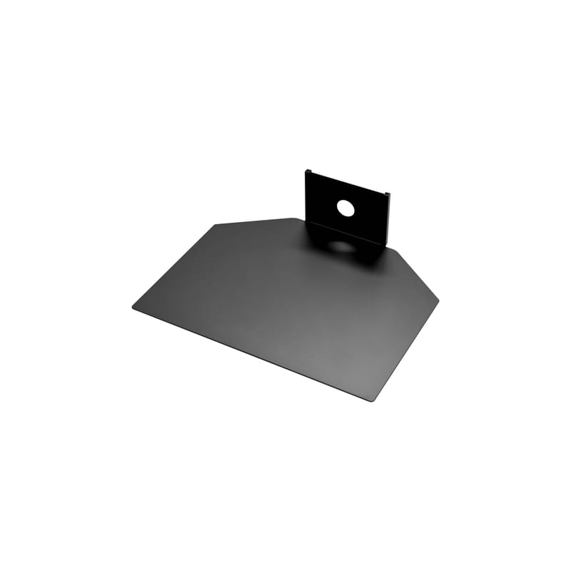 Mobilier - Etagères & bibliothèques - Tablette Ptolomeo Shelf métal noir / Pour bibliothèques Ptolomeo - L 53 x Prof. 41 cm - Opinion Ciatti - Noir - Acier laqué