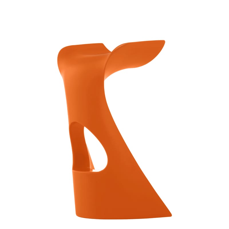 Mobilier - Tabourets de bar - Tabouret de bar Koncord plastique orange / H 70 cm - Slide - Orange - polyéthène recyclable