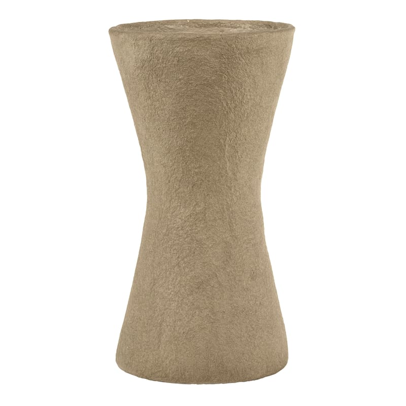 Décoration - Vases - Vase Earth papier marron beige / Ø 26 x H 47 cm - Papier mâché recyclé - Serax - Brun -  Papier mâché recyclé