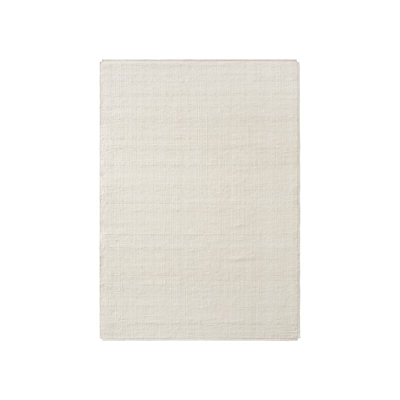 Décoration - Tapis - Tapis Collect blanc / 170 x 240 cm - &tradition - Milk - Laine, Polyester recyclé