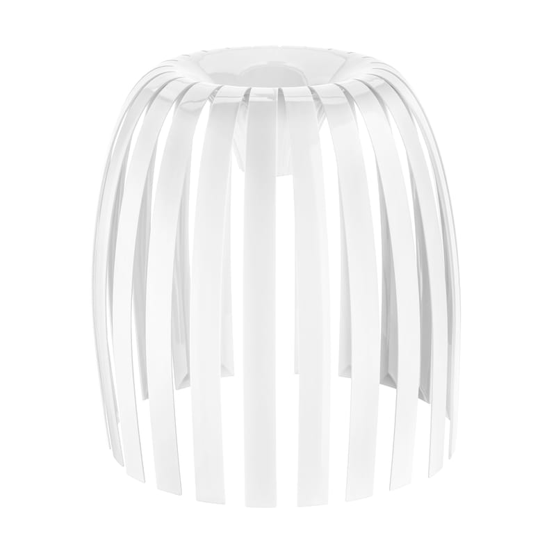 Luminaire - Suspensions - Abat-jour Josephine XL plastique blanc / Ø 50 x H 47,5 cm - Koziol - Blanc opaque - Polyéthylène