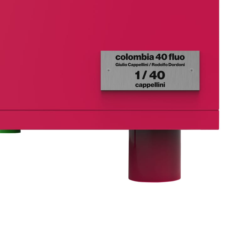 Cassettiera Colombia 40 Fluo di Cappellini - rosa