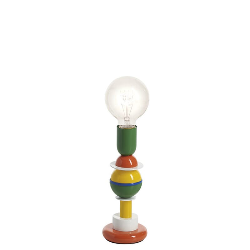 Luminaire - Lampes de table - Lampe de table Otello Mini métal multicolore / H 25 cm - Slide - Multicolore - Aluminium laqué