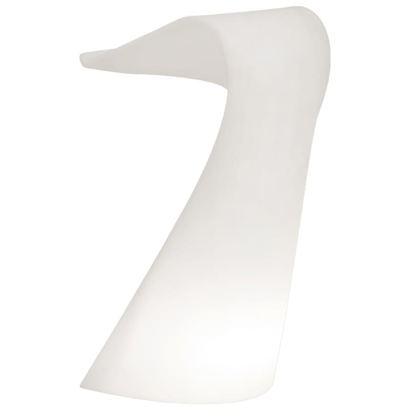 Furniture - Office Furniture - Swish Reading desk plastic material white - Slide - White - recyclable polyethylene