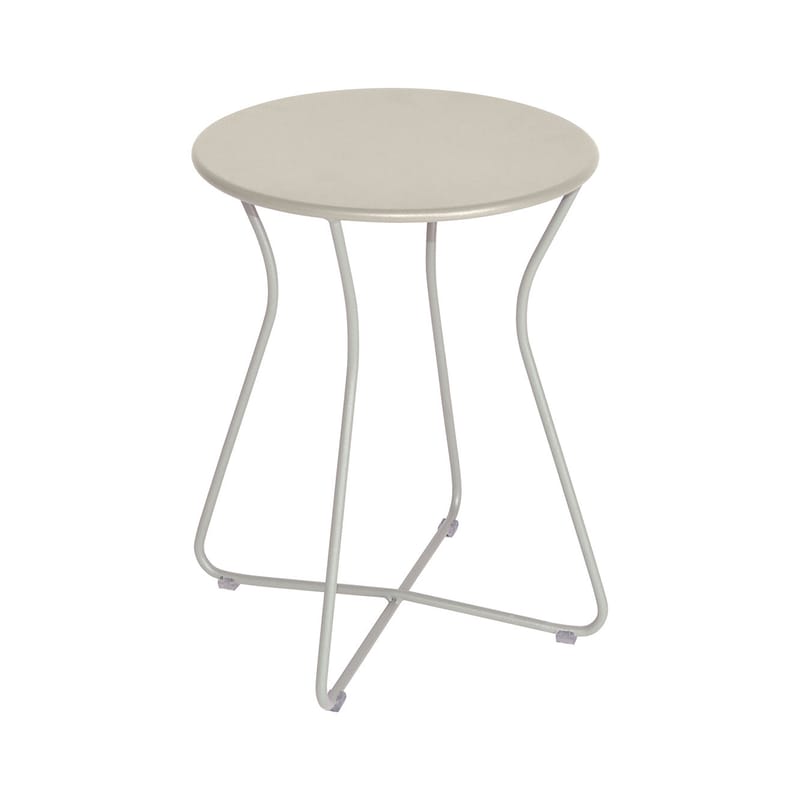 Metal outdoor stool shop table