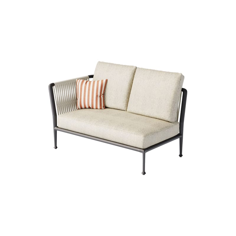 White outdoor sofa discount
