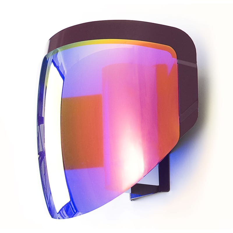 Luminaire - Appliques - Applique Moto métal plastique violet - Moustache - Violet - Métal, PMMA