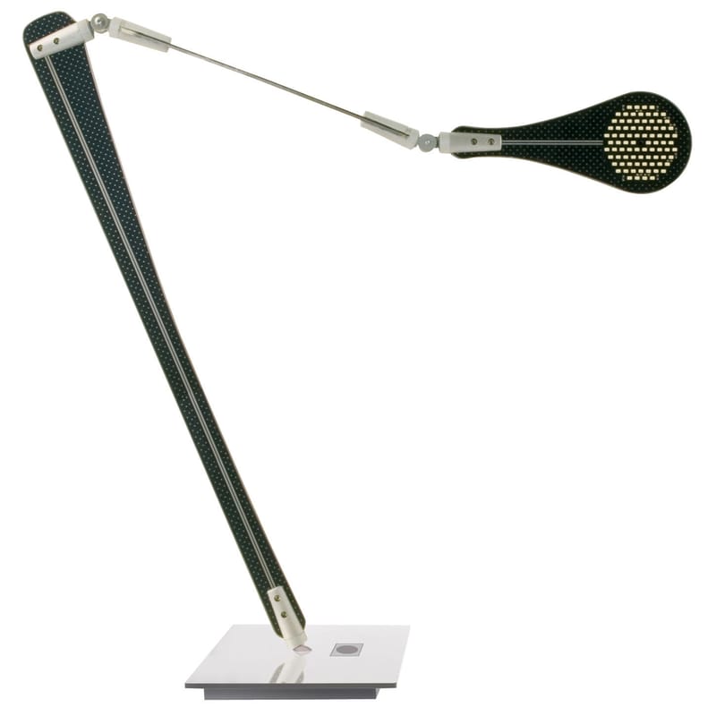 Luminaire - Lampes de table - Lampe de table Ina LED métal noir - Danese Light - Noir - Aluminium, Métal peint