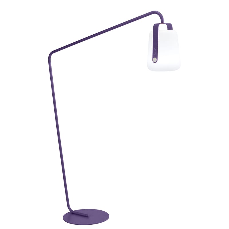 Luminaire - Lampadaires - Accessoire  métal violet / Pied pour lampes Balad - Large H 190 cm - Déporté - Fermob - Aubergine - Acier