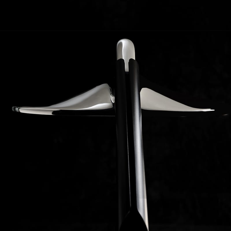 DCW éditions Niwaki LED Table lamp - black chromed | Made In Design UK