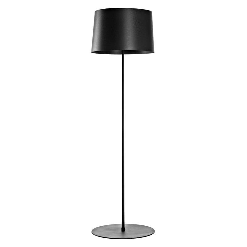 Luminaire - Lampadaires - Liseuse Twiggy matériau composite noir / H 160 cm - Marc Sadler, 2006 - Foscarini - Noir - Fibre de verre, Matériau composite