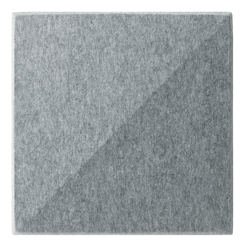 Mobilier - Paravents, séparations - Panneau acoustique mural Soundwave Bella tissu gris - Offecct - Gris clair - Fibre de polyester, Laine