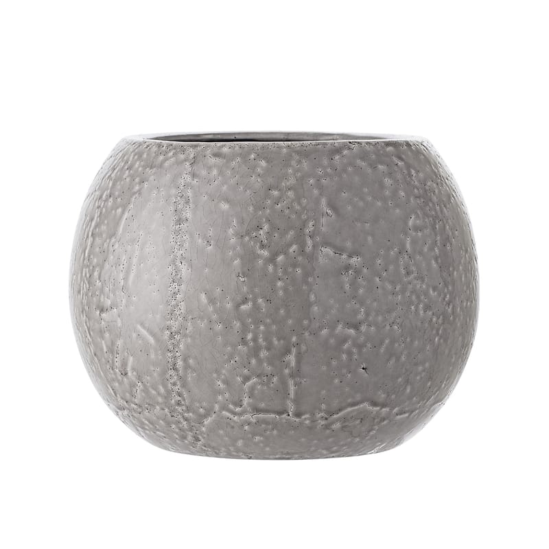Décoration - Pots et plantes - Pot de fleurs  céramique gris / Grès - Ø 29 x H 22 cm - Bloomingville - Gris - Grès émaillé