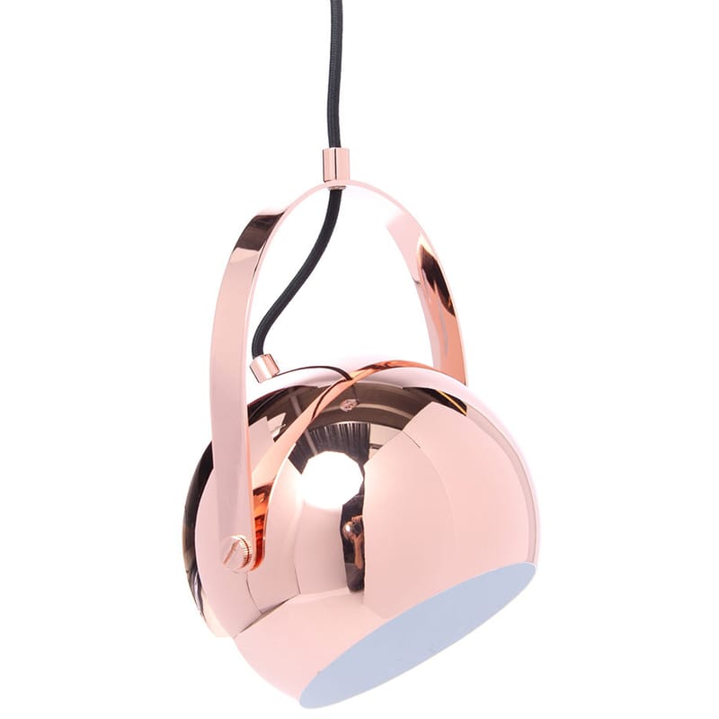 Luminaire - Suspensions - Suspension Ball métal cuivre avec arceau  / Exclusivité - Frandsen - Cuivre - Métal