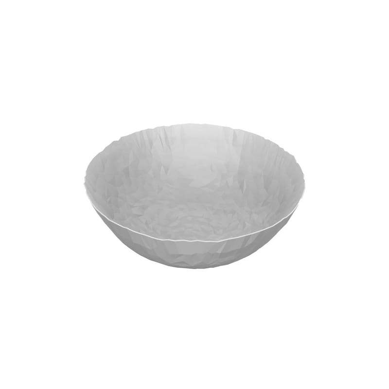 Table et cuisine - Corbeilles, centres de table - Corbeille Joy N.1 métal blanc / Ø 20,7 cm - Alessi - Blanc - Acier inoxydable avec coloration résine époxy