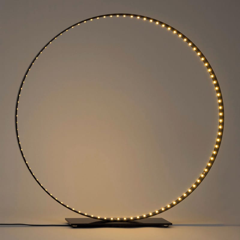 Luminaire - Lampes de table - Lampe de table Classic LED métal noir / Ø 63 cm - Le Deun - Noir - Acier, Aluminium