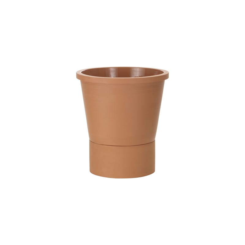 Jardin - Pots et plantes - Pot de fleurs Terracotta Pots céramique marron / Large - Ø 33 x H 35 cm - Vitra - Large / Terracotta - Terre cuite