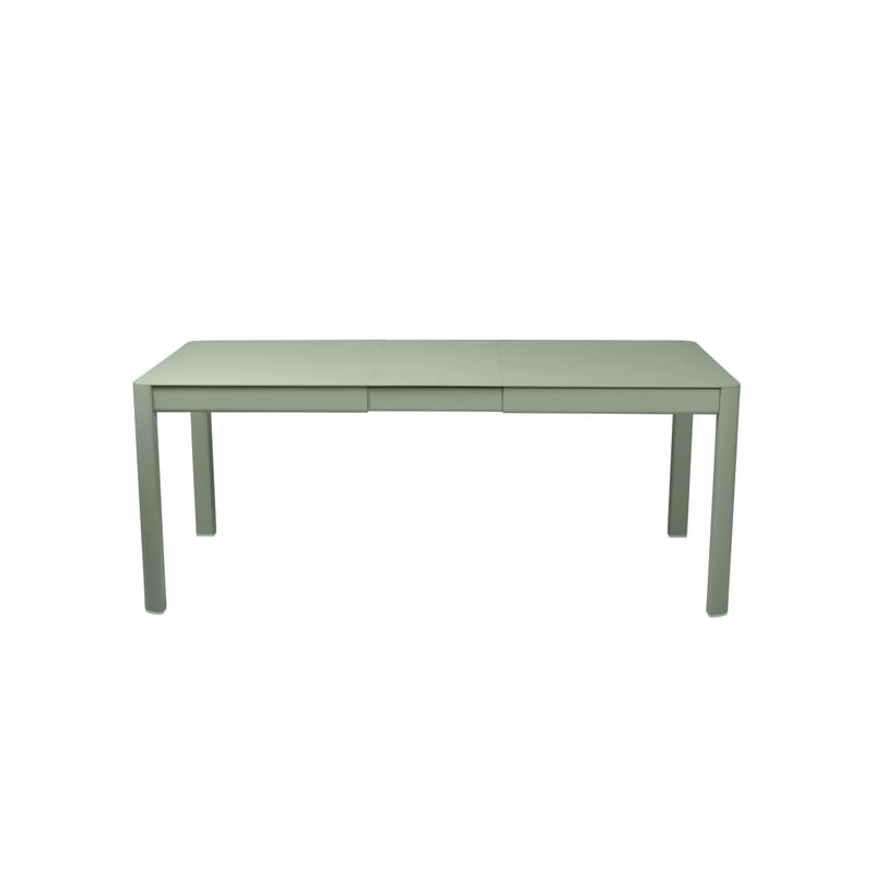 Jardin - Tables de jardin - Table à rallonge Ribambelle Small métal vert / L 149 à 191 cm - 6 à 8 personnes - Fermob - Cactus - Aluminium