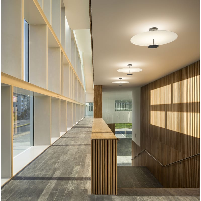 Vibia Flat LED Ceiling light white Made In Design UK