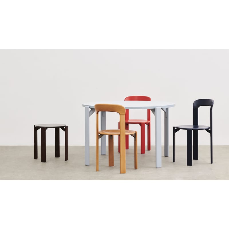 Hay Rey Stacking chair - dark blue | Made In Design UK