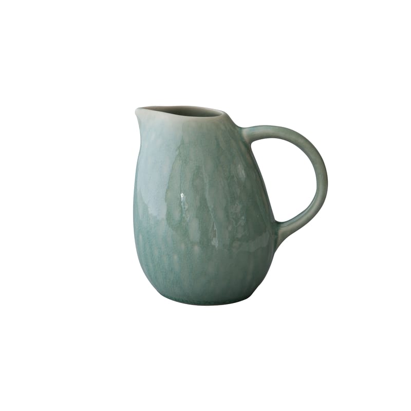 Table et cuisine - Carafes et décanteurs - Pichet Tourron céramique vert / 1 L - Grès fait main - Jars Céramistes - Jade - Grès émaillé