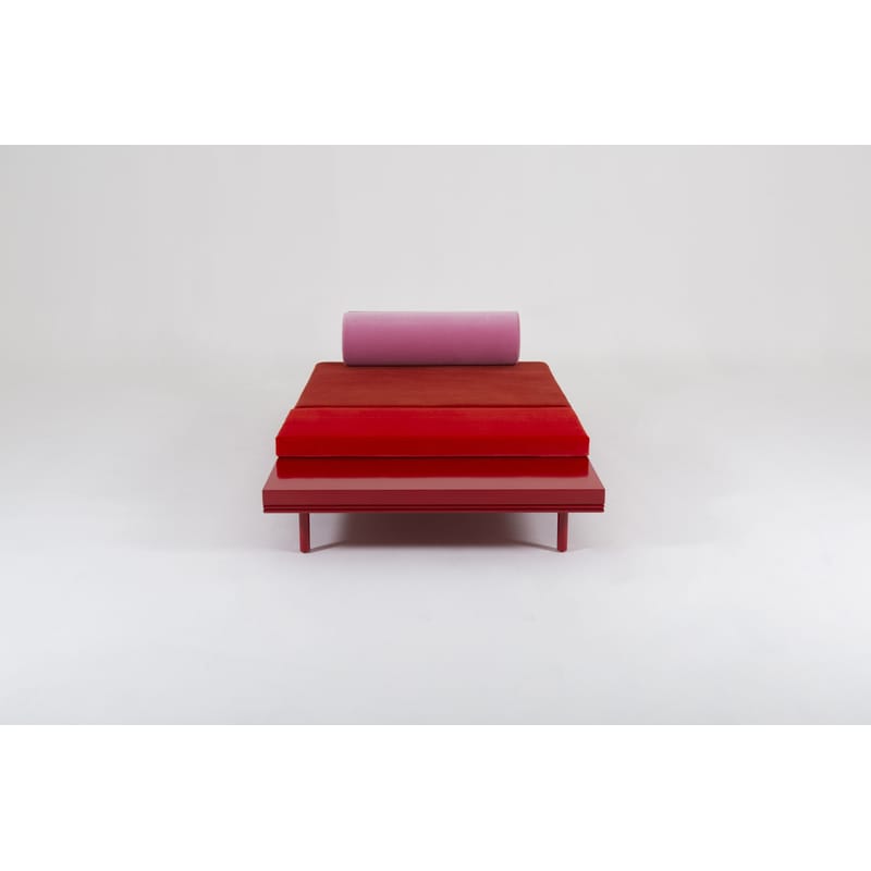 Leli vre Paris Divan Place des Victoires Sofa poppy red tulip