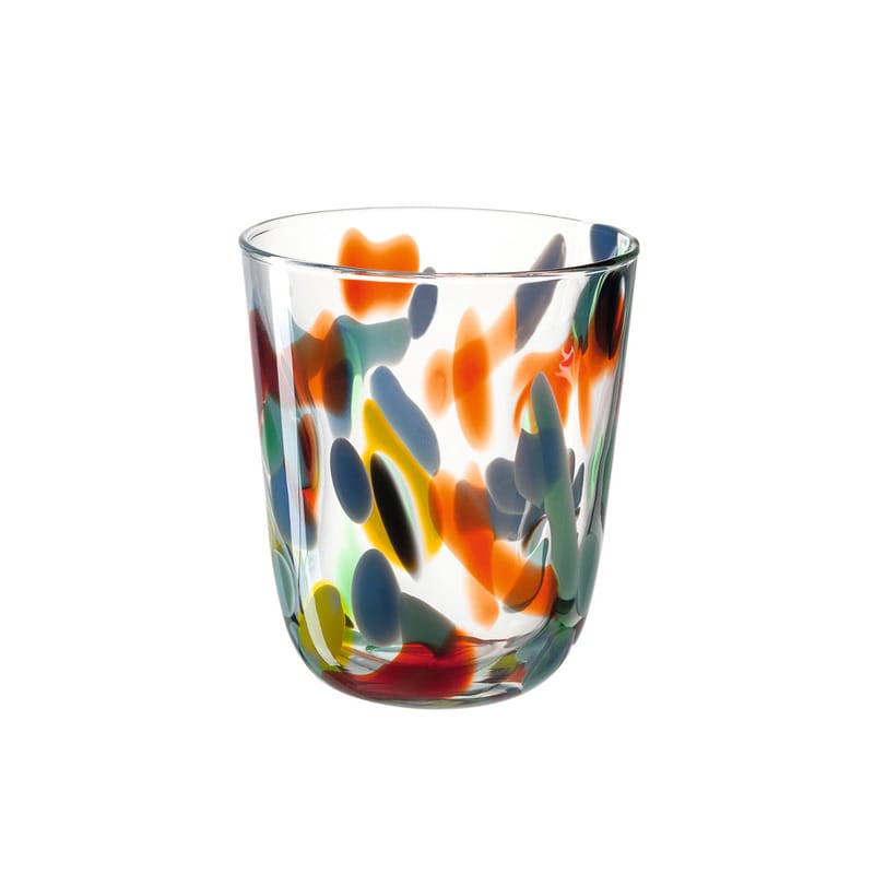 Table et cuisine - Verres  - Verre Portofino verre multicolore / 230 ml - Leonardo - Multicolore - Verre soufflé bouche