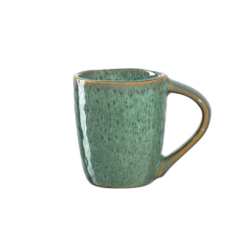 Table et cuisine - Tasses et mugs - Tasse à espresso Matera céramique vert / Grès - 90 ml - Leonardo - Vert - Grès émaillé