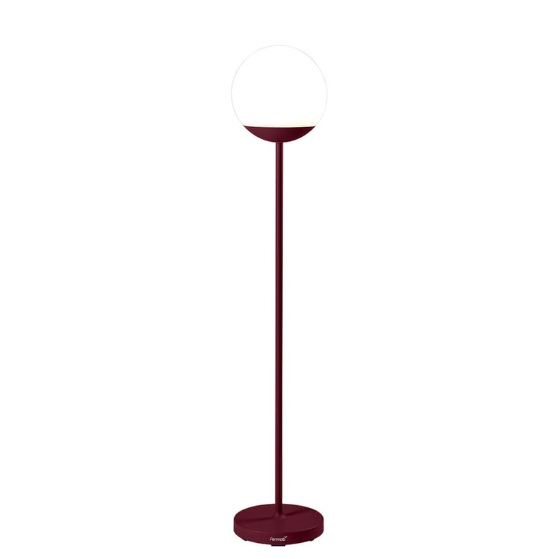 Fermob Mooon LED Smartlamp black cherry Made In Design UK