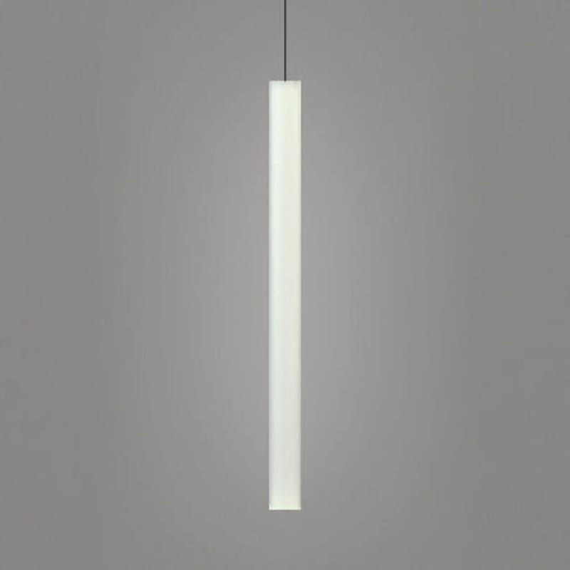 Luminaire - Suspensions - Suspension Flux LED plastique blanc / H 64 cm - Slide - Blanc - Méthacrylate