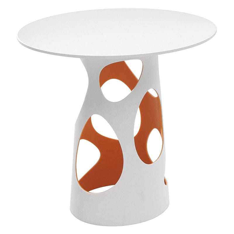 Jardin - Tables de jardin - Accessoire table  bois blanc / Plateau Liberty - Ø 90 cm - MyYour - Blanc - HPL