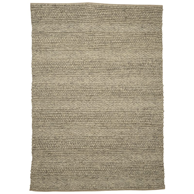 Dekoration - Teppiche - Teppich Irish textil weiß beige / 170 x 240 cm - handgewebt - Toulemonde Bochart - Flanellfarben - Wolle