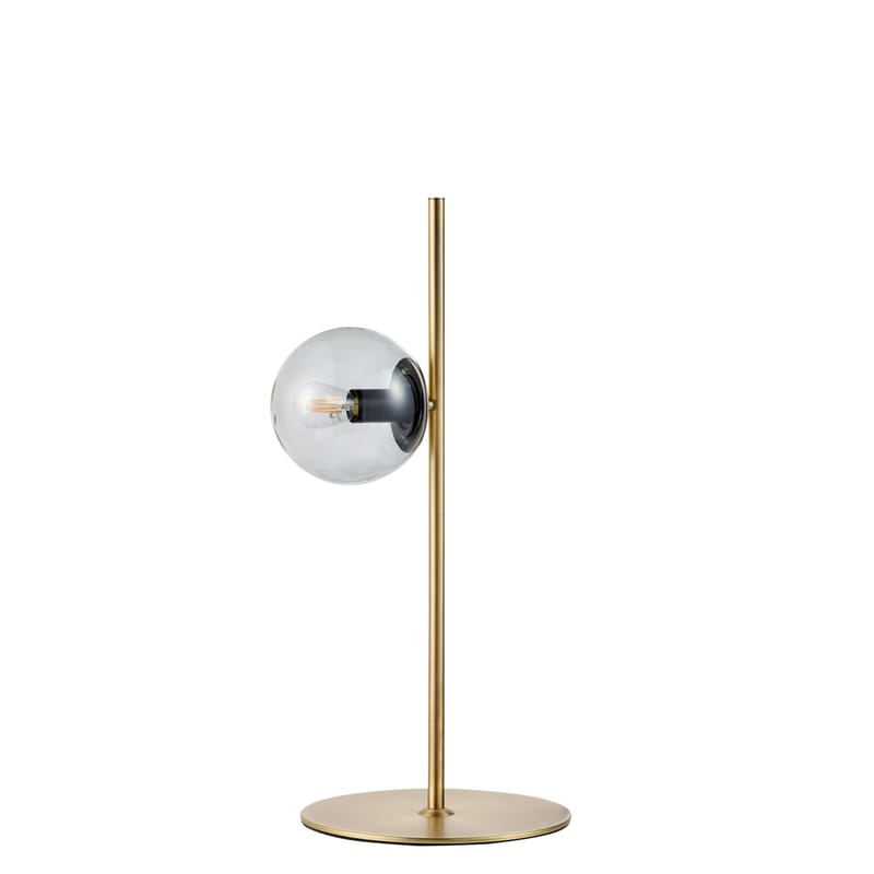 Luminaire - Lampes de table - Lampe de table Orb métal or transparent / Laiton - H 57 cm - Bolia - Laiton - Laiton