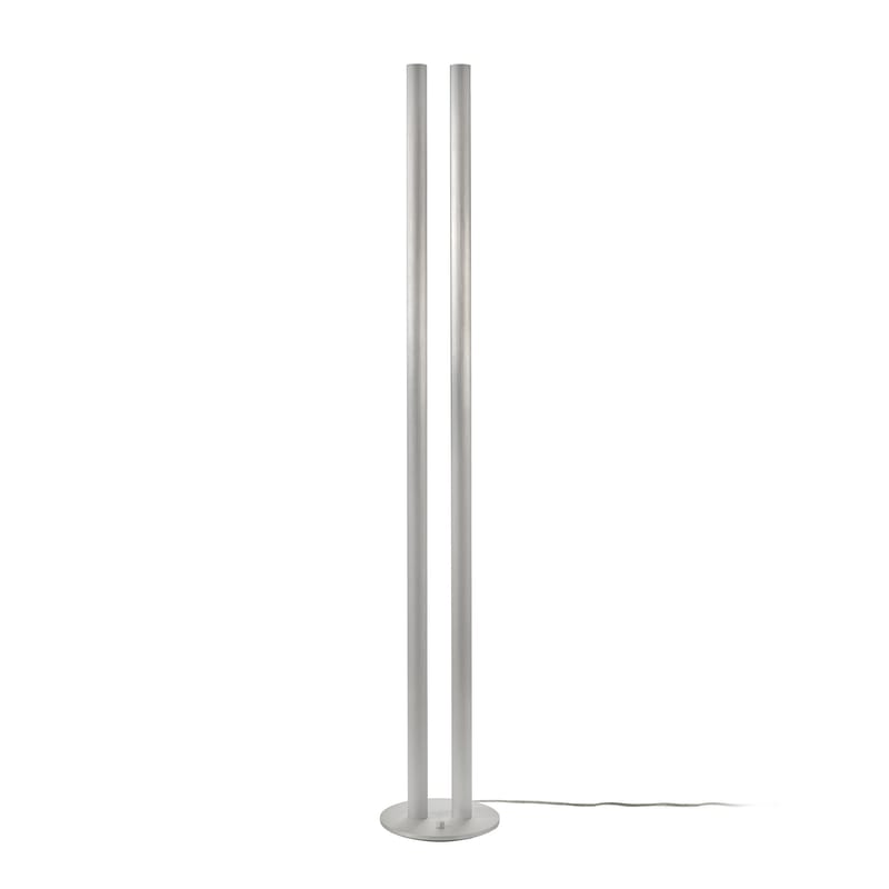 Luminaire - Lampadaires - Lampadaire L1 LED métal / H 190 cm - valerie objects - Aluminium - Aluminium