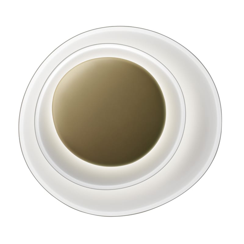 Luminaire - Appliques - Applique Bahia Oro plastique or / LED - Edition limitée - 76 x 70 cm - Foscarini - Or & blanc - Polycarbonate