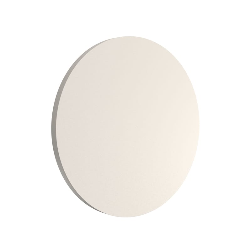 Luminaire - Appliques - Applique d\'extérieur Camouflage LED métal beige / Ø 14 cm - Flos - Beige - Aluminium peinture poudre