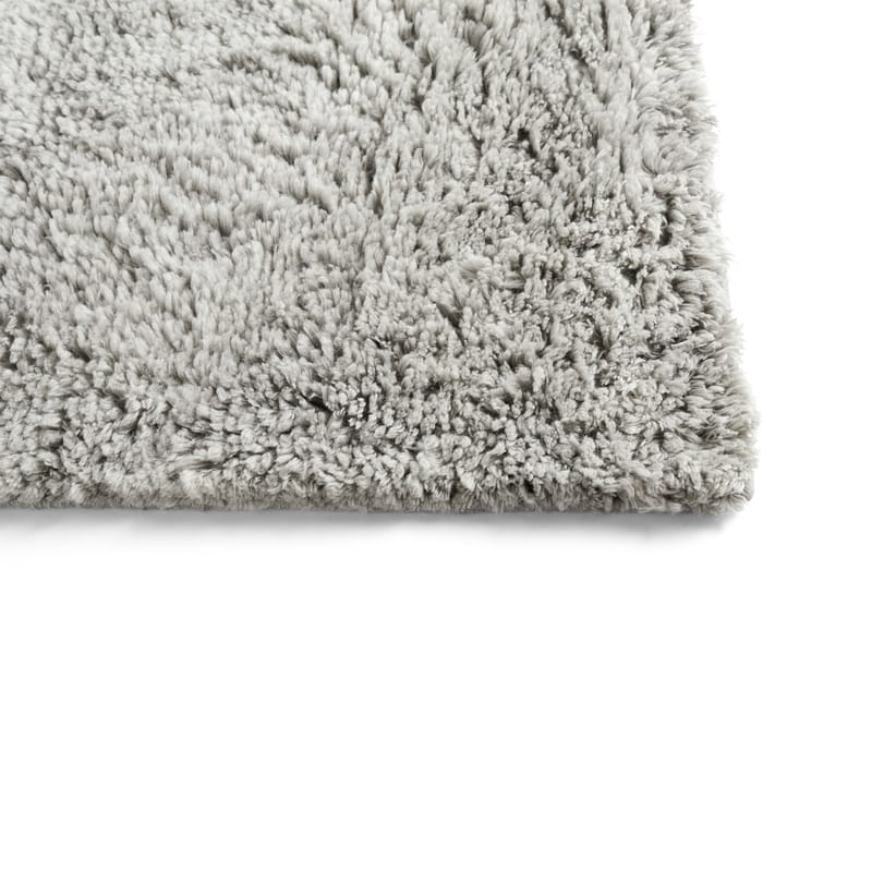 Dekoration - Teppiche - Teppich Shaggy textil grau / 170 x 240 cm - Hay - Warm-grau - Wolle