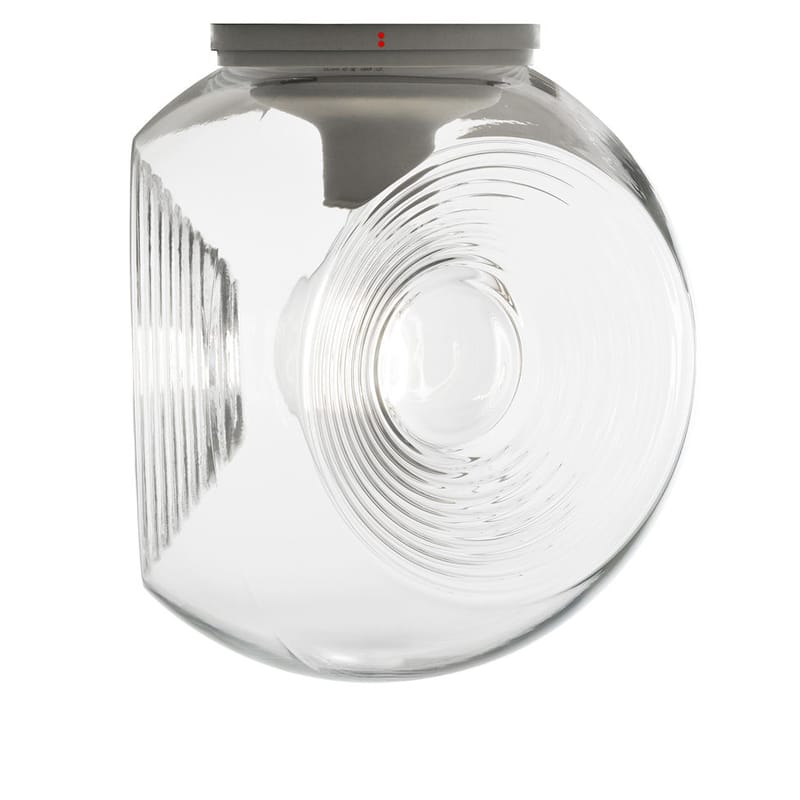 Luminaire - Appliques - Applique Eyes verre transparent / Plafonnier - Ø 35 cm - Fabbian - Transparent - Verre soufflé
