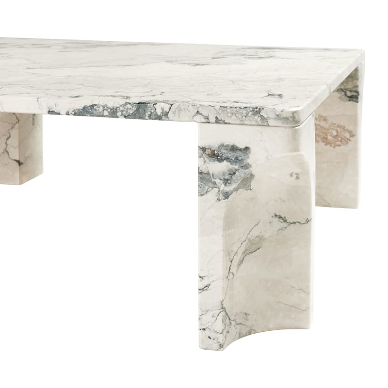 Cb2 stone sales coffee table