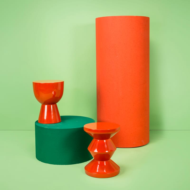 Coral garden stool new arrivals