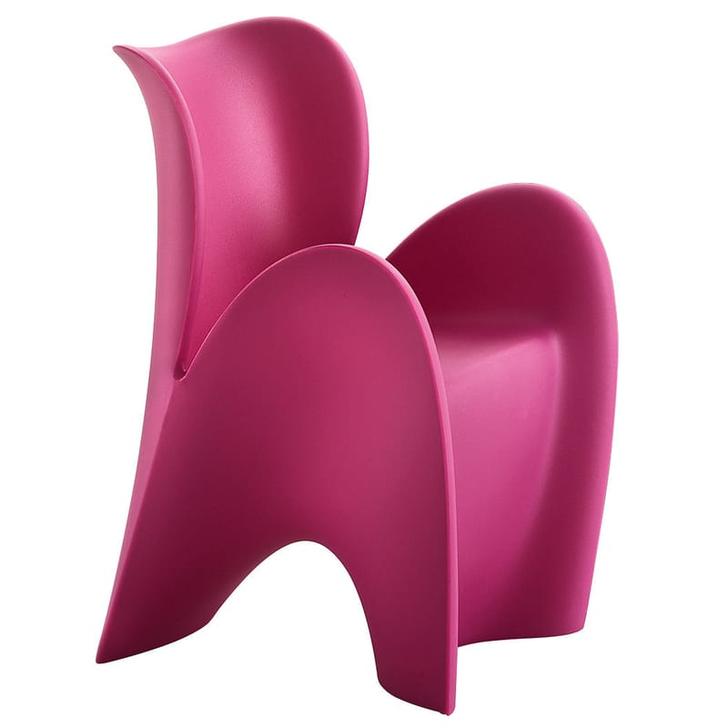 Mobilier - Chaises, fauteuils de salle à manger - Fauteuil Lily Small plastique violet - MyYour - Violet mat - Matière plastique