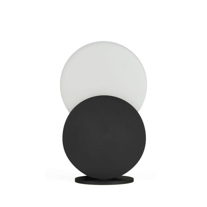 Luminaire - Lampes de table - Lampe de table Duo LED métal noir - ENOstudio - Noir - Acrylique, Aluminium anodisé