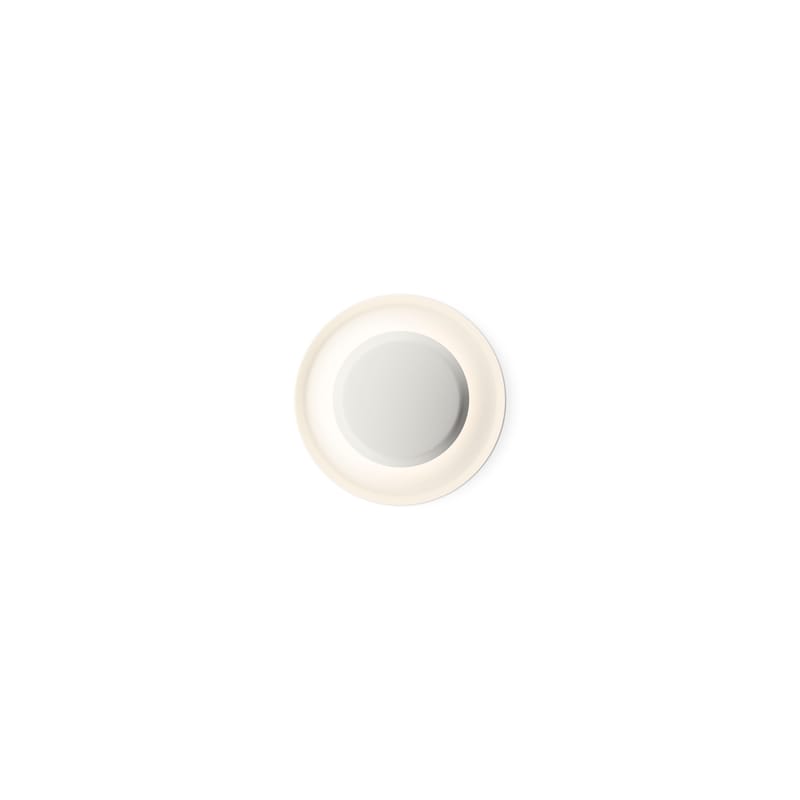 Luminaire - Appliques - Applique Top LED métal blanc / Ø 17 cm - Aluminium - Vibia - Blanc - Aluminium