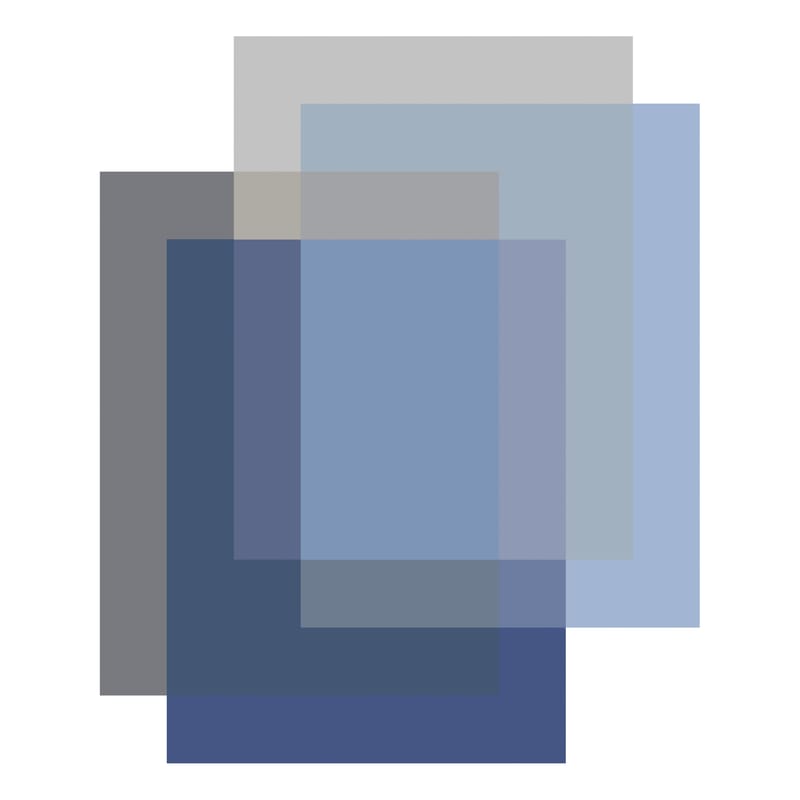 Décoration - Tapis - Tapis Blended  multicolore / 4 couleurs - 330 x 400 cm - Moooi Carpets - Bleu Cloudy - Polyamide