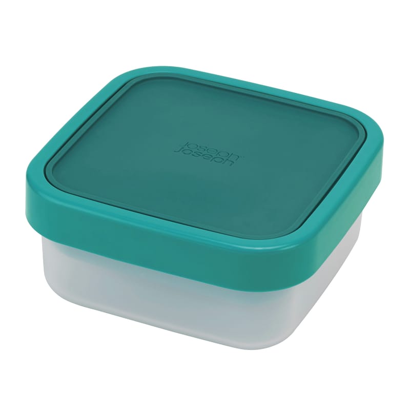 Table et cuisine - Boîtes et conservation - Boîte hermétique GoEat plastique bleu / Salade - Set de 2 boîtes empilables - Joseph Joseph - Bleu - Polypropylène, Silicone