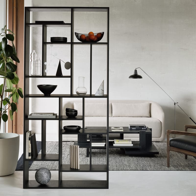 Large hotsell black bookcase