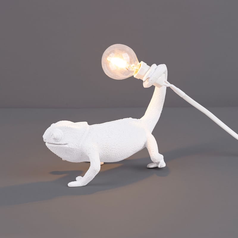 Seletti Chameleon Still Table lamp white Made In Design UK