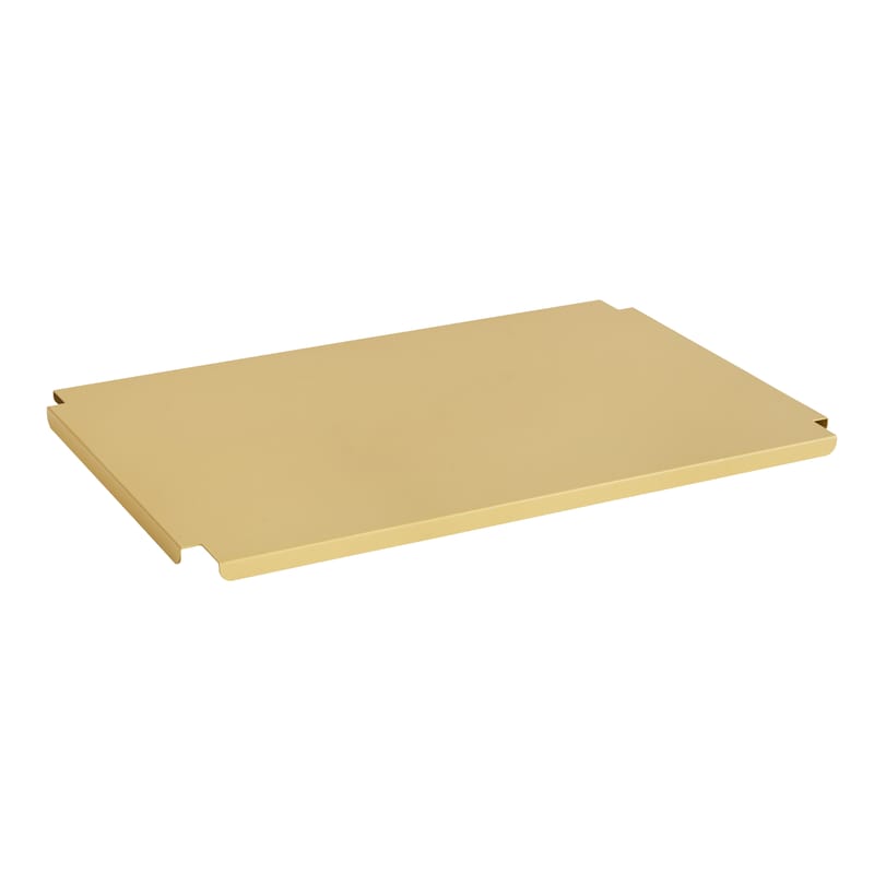 Dekoration - Für Kinder - Deckel  metall gelb / Für Korb Colour Crate Large 34,5 x 53 cm - Hay - Goldgelb - Stahl