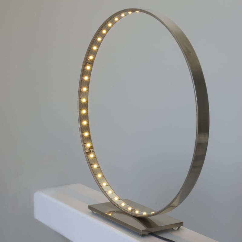 Illuminazione - Lampade da tavolo - Lampada da tavolo Micro LED metallo Ø 30 cm - Le Deun -  - Acciaio, Alluminio