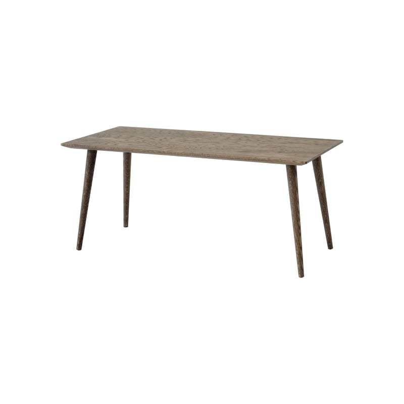 Mobilier - Tables basses - Table basse In Between SK23 bois naturel / 110 x 50 x H 48 cm - &tradition - Chêne fumé - Chêne massif fumé